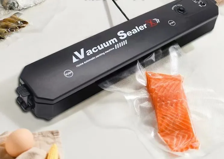 Household Plastic Bag Portable Automatic Food Vacuum Sealer Packing Machine Quantity Power Time Dimensions