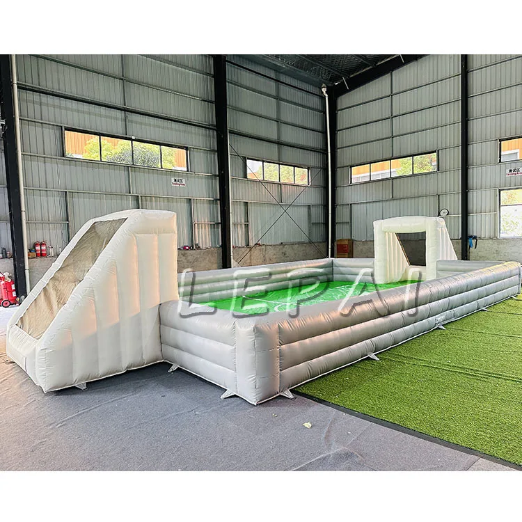 Outdoor Rental Soccer Field Outdoor  Inflatable Sports Games Inflatable Foosball Field for Kids and Adults