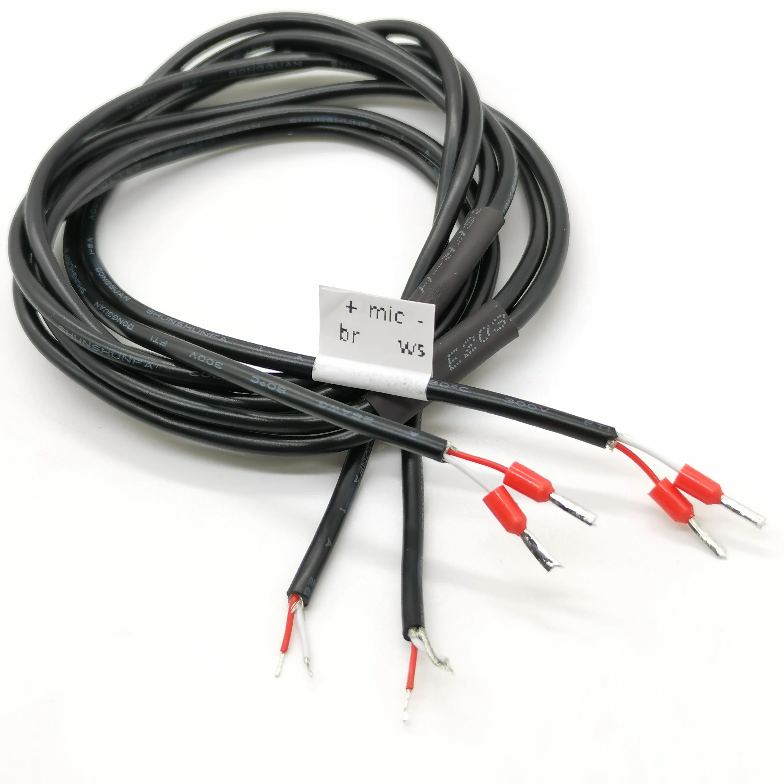 Customized 04018044/02 Microphone Shielding Cable