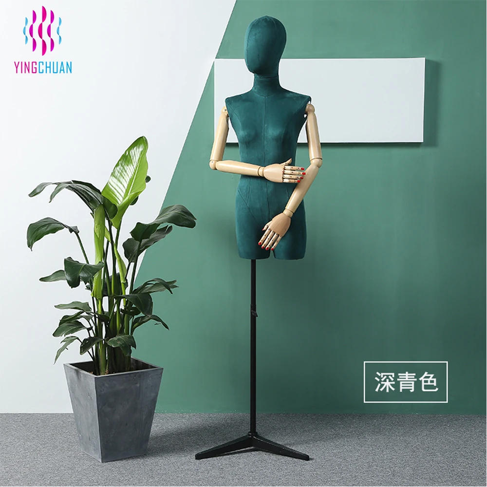 Male fashion fabric display mannequin for garment suit