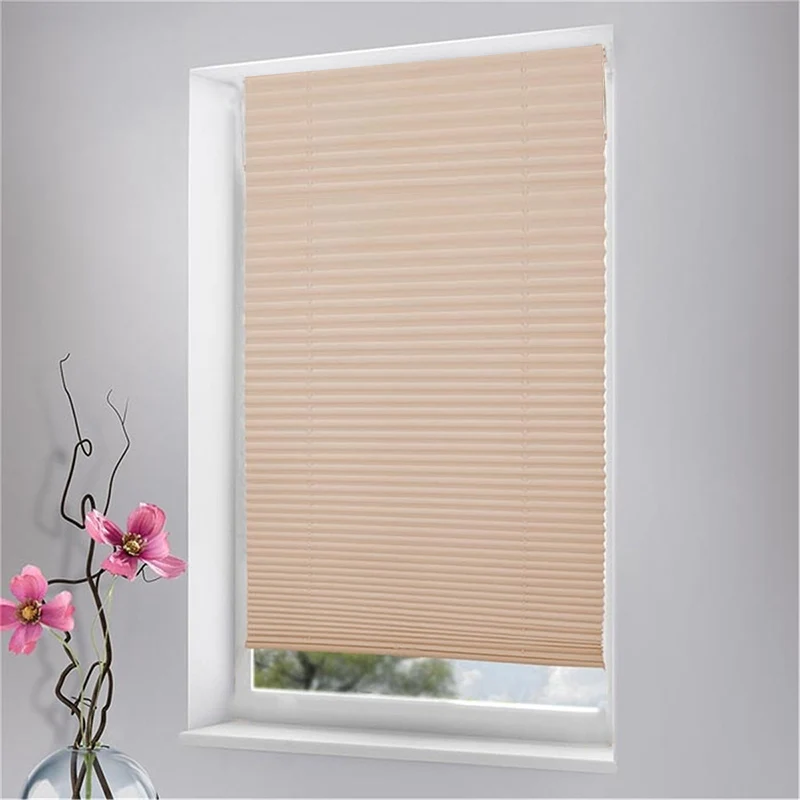 Wholesale Cheap Price Day and Night Cordless Paper Pleated Blinds
