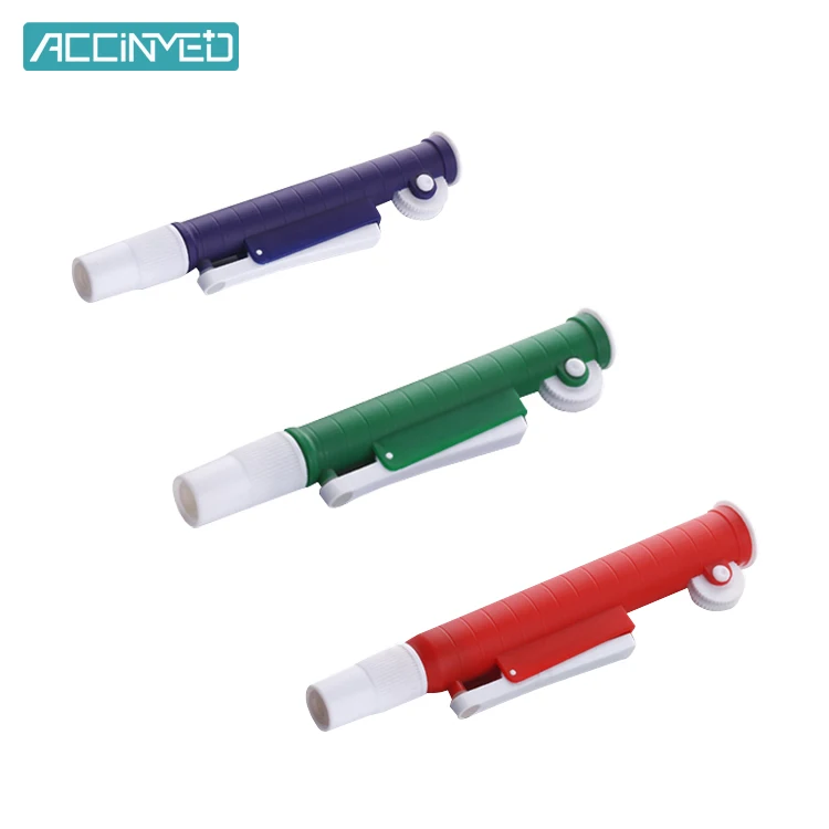 Laboratory  Disposable Plastic Liquid Transfer Manual Pipette Pump 2ml 10ml 25ml