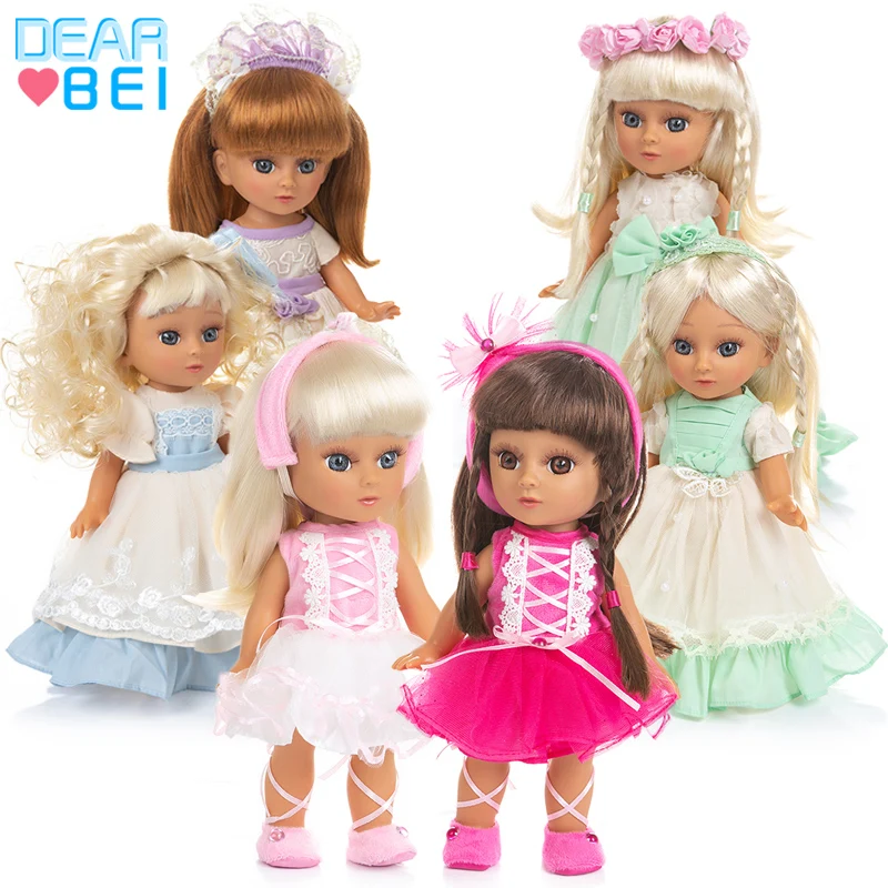 Американская кукла-девочка 14,5 дюйма, имитационная Кукла-младенец, Реалистичная кукла-принцесса для девочки, милая Реалистичная кукла-младенец-реборн