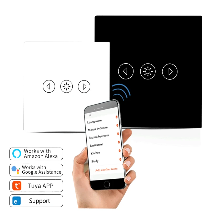 CNSKOU EU/UK Standard Smart Life Home Automation OEM Dimmer Zigbee Smart Switches