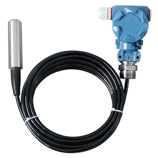 Static pressure cable input liquid level transmitter