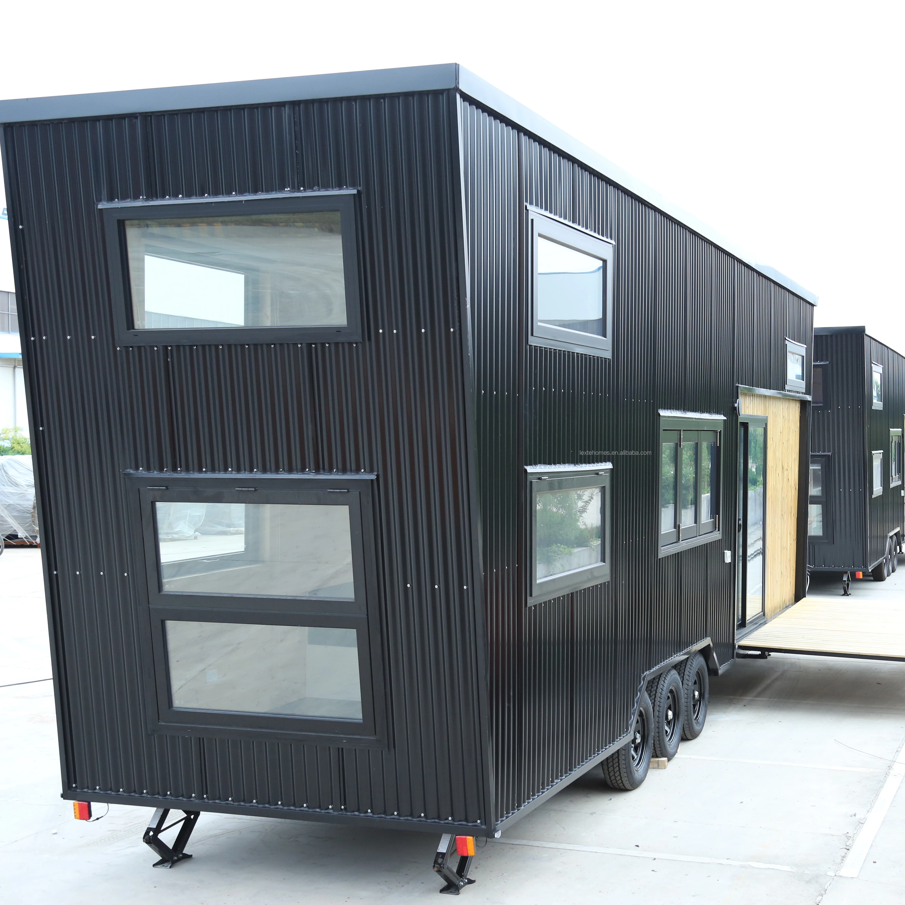 Factory Prices Container House Fully Assembled Modular Prefab tiny House on wheels