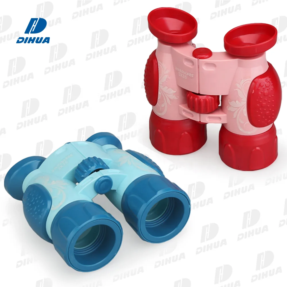 Детские научные Обучающие игрушки, пластиковые бинокли, детские игрушки, бинокль для изучения природных приключений, детская игрушка