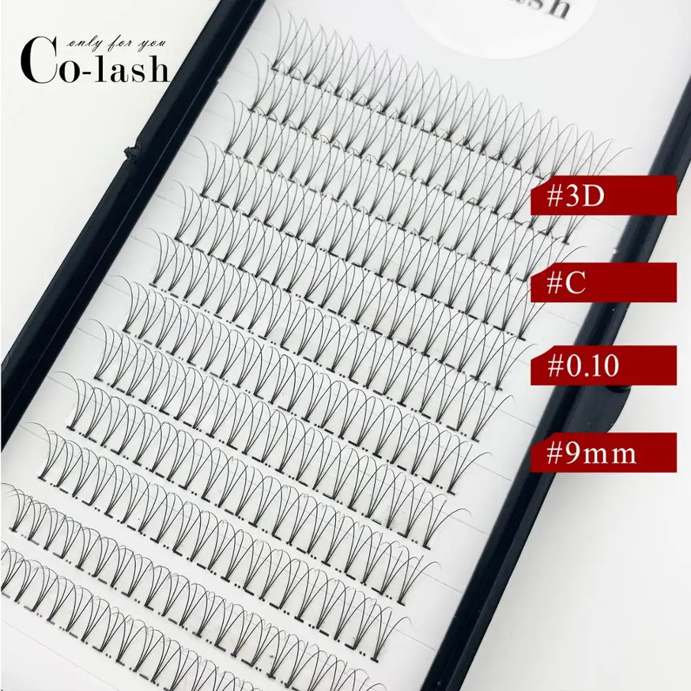 
0.05mm Pre Made Volume Fan Lashes Manufacturers 