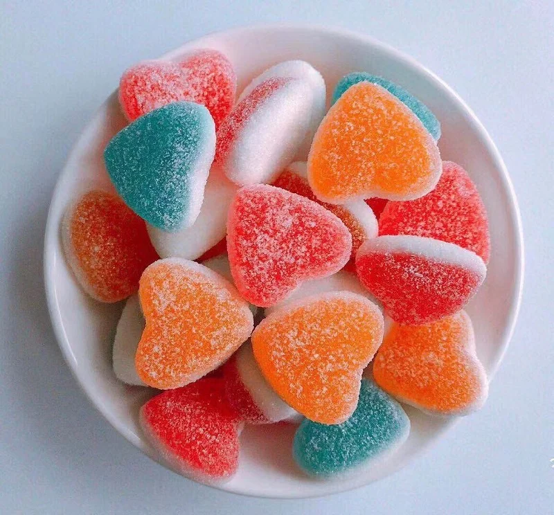 Halal Star Starfish shape gummy jelly fruity sweet candy