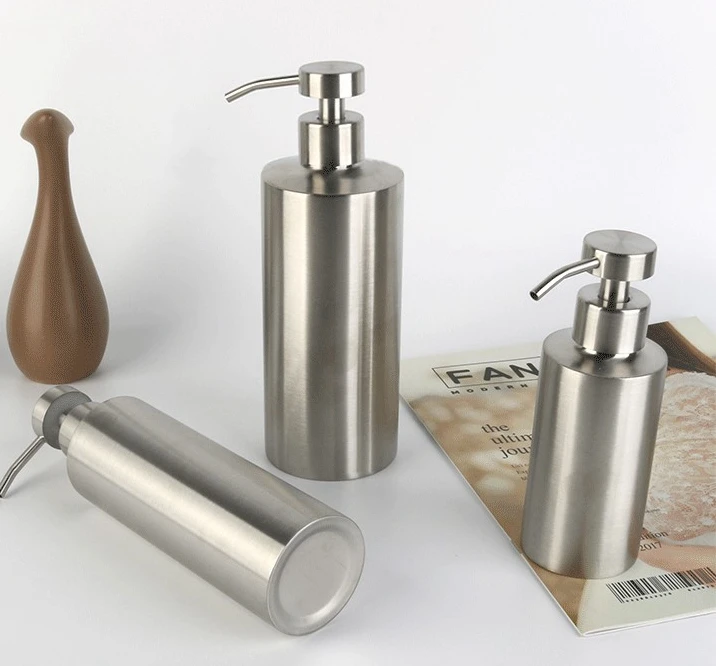 The Stainless Steel  Foaming Soap Dispenser,Foam Hand Soap Dispenser for Bathroom & Kitchen,