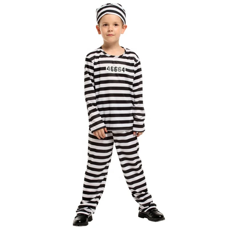 New Arrival Kid Prisoner Cosplay Costumes,Halloween Cosplay Clothes M-054