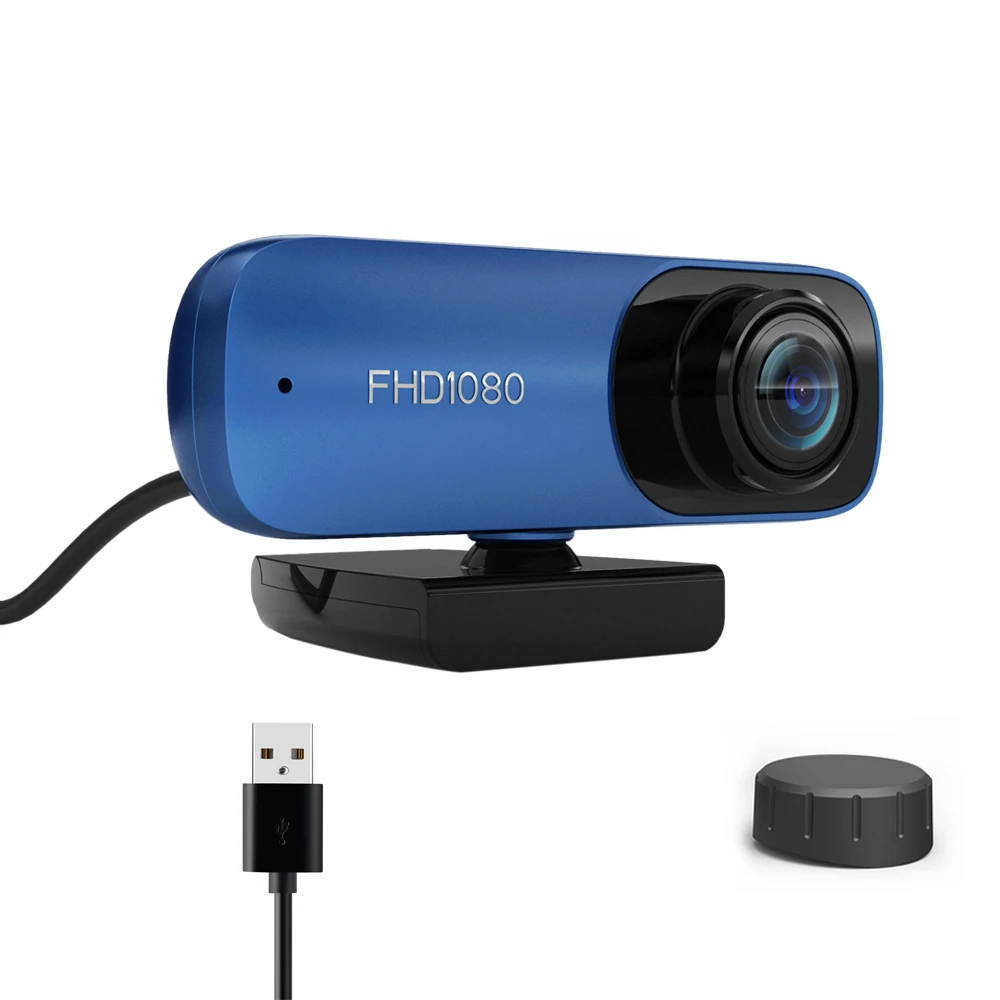 800W Auto Focus USB Webcam 1080P FullHD Live Video Meeting Broadcast PC Web Camera H.264