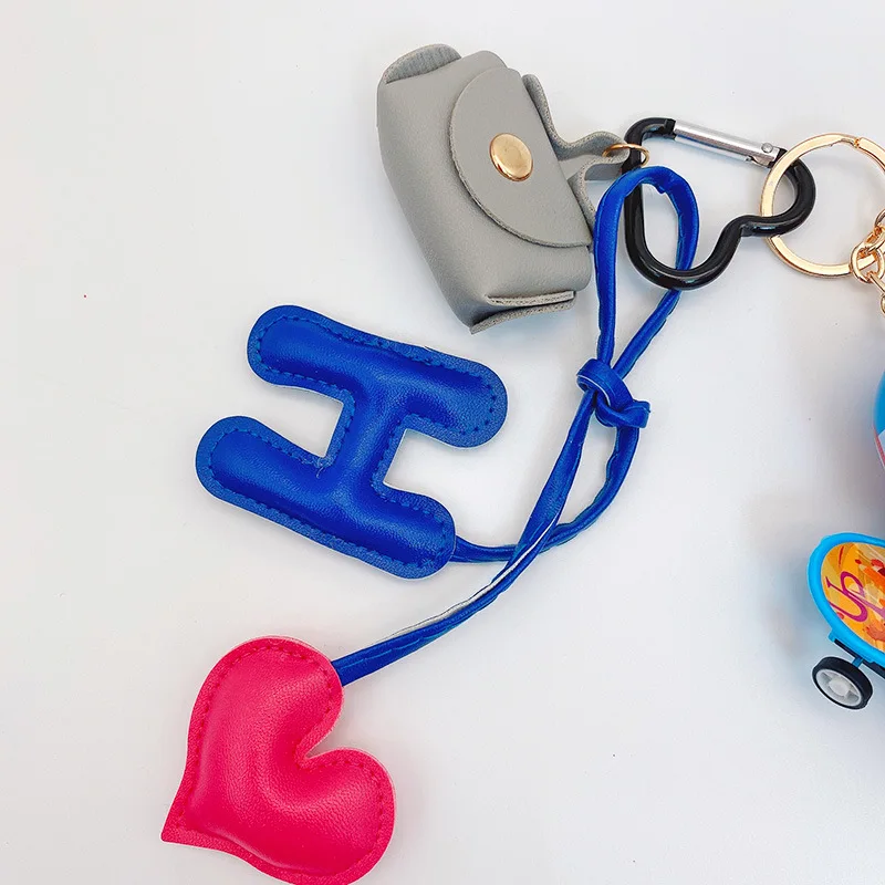 C&J YANYE Helmet Skateboard Bear Mobile Phone Pendant Couple Bag Hanging Bag Pendant Promotional Gift Keychain Pendant Set