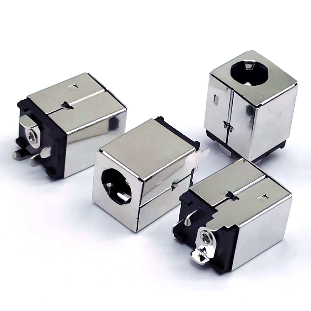 DC Power Plug Male Connector with Bare Leads OD: 5.5mm ID: 2.5mm dc power jack connector