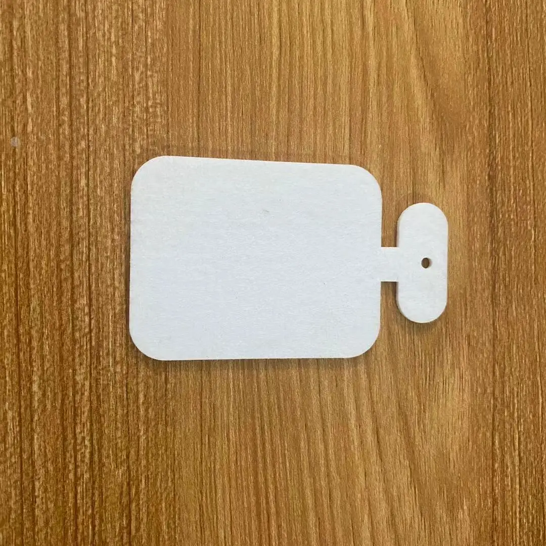 Hot sale sublimation car air freshener blank essential oil felt pad