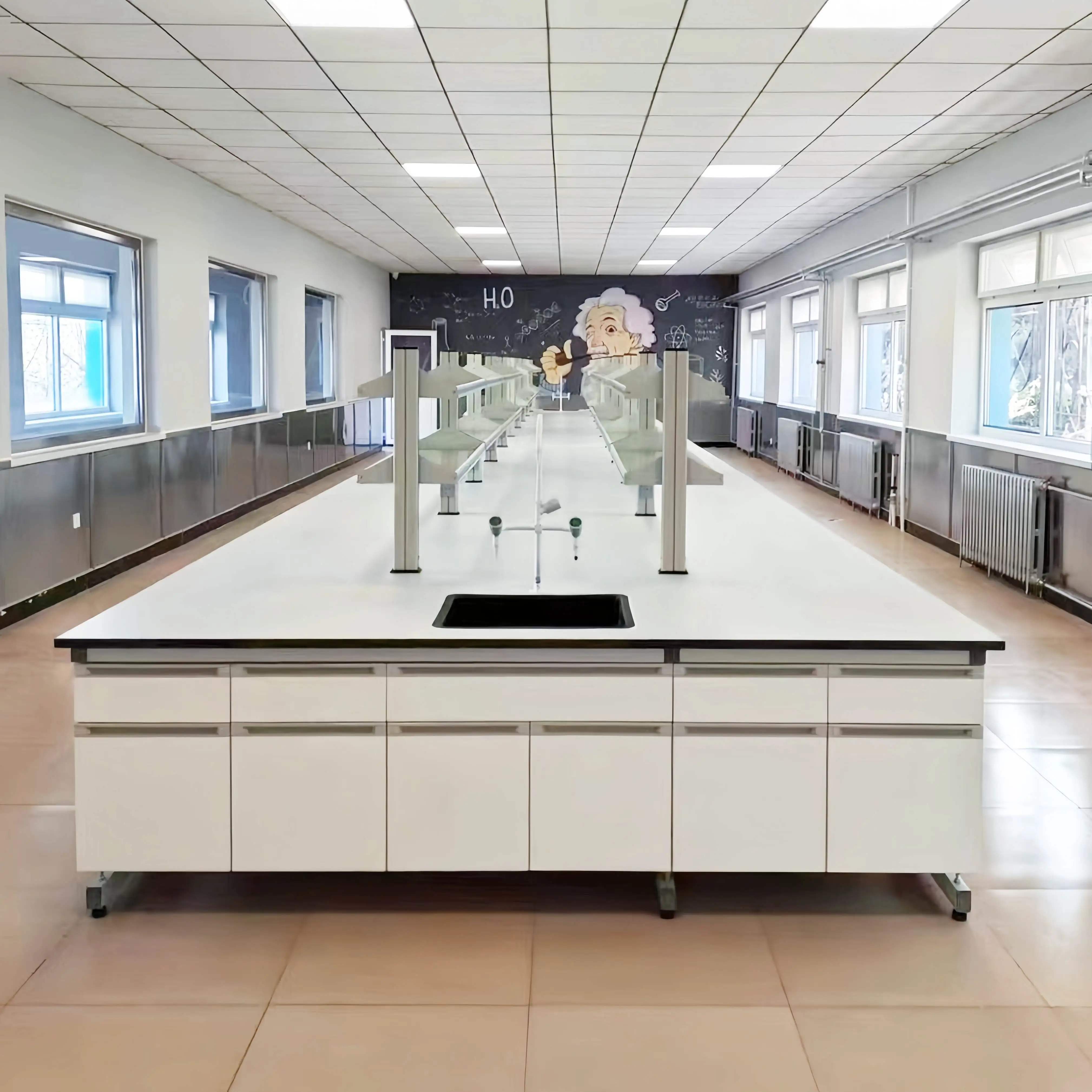 Mobiliario De Laboratorio Arredamento Da Laboratorio Laboratorio Di Chimica Scheikundig Laboratorium