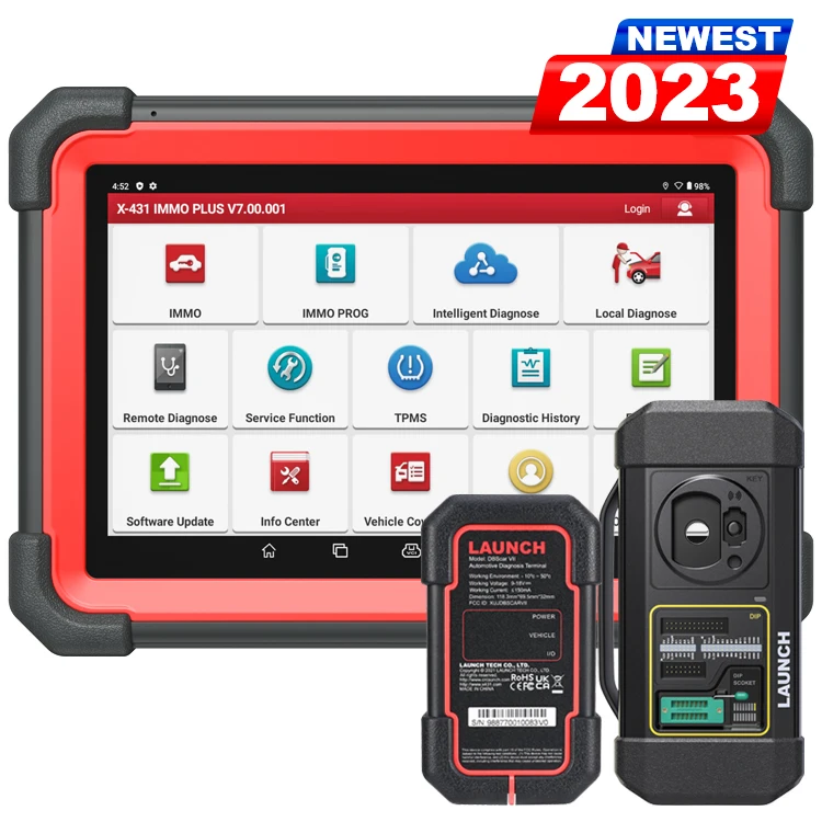 2023 launch x431 immo plus obd2 Универсальный Автомобильный сканер Диагностический станок для автомобилей fob zed ключ программатор инструмент