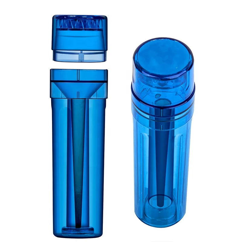 
Grinder smoking herb tobacco grinder plastic cone multi-functions crusher with cone roller grinder cone filler 