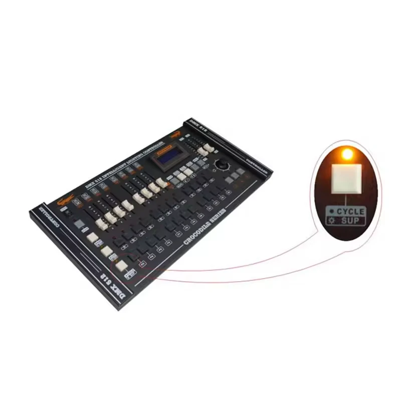 Crocodile 2024 Console DMX Controller 504 Channels Stage Light Lighting and Circuitry Design Service