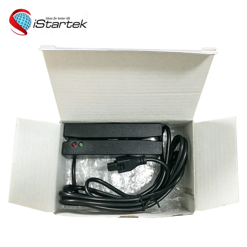  IStartek OEM дешевый мини портативный полосатый RFID msr устройство считывания 8 pin rs232 магнитный
