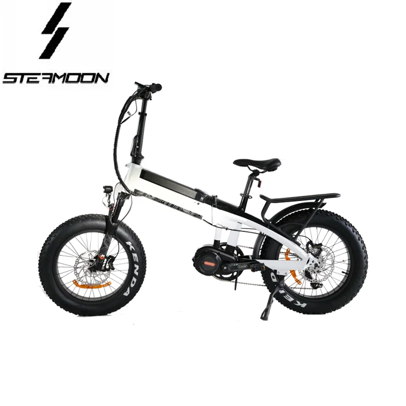 Snow Ebike 1000W 48V Aluminium Alloy Lithium Battery 20*4.0 Fat Tire Mini Electric Bike Folding Electric Bike Free Shipping