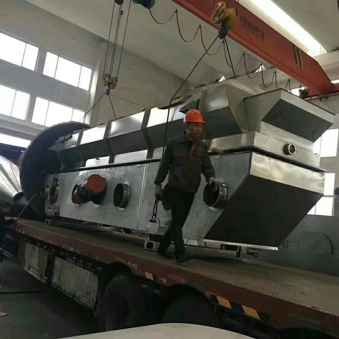  Заводская изготовленная непрерывная Вибрирующая Жидкостная сушилка в форме гранул солевое сушильное