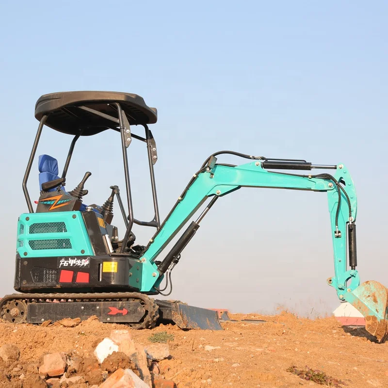New Technology  Mini Excavator 1 Ton 1.8 Ton 2 Ton Price Free Shipping Cheap China Wholesale Compact Mini Digger Excavator Mini