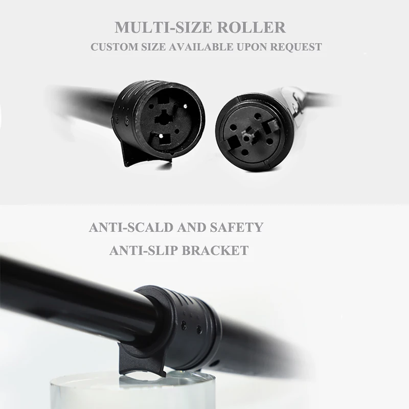 Electric LED Professional Ceramic 5 in 1 Curling Wand Set Wave Curling Iron Hair Curling Iron Interchangeable Hair Curler