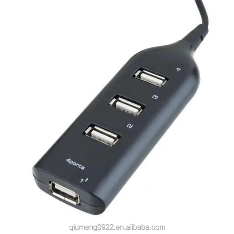 USB-2 0 высокоскоростной USB-концентратор 4 порта разветвитель USB-адаптер мини-концентратор розетка для ПК ноутбука компьютера Windows Mac