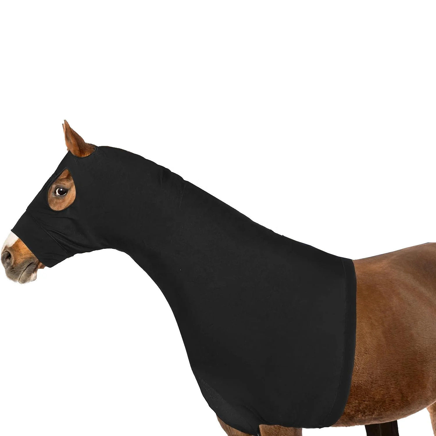 Printing Nylon Black Horse Feed Hay Bag