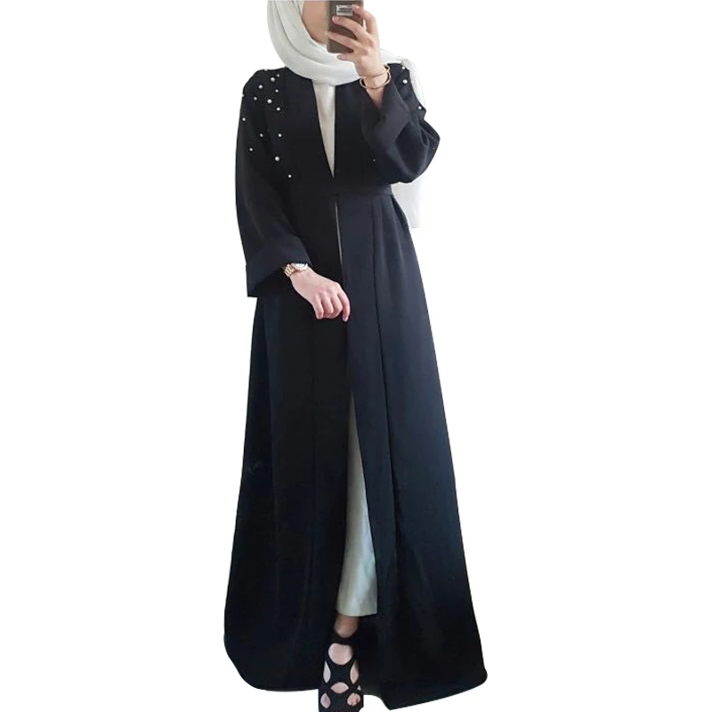 wholesale high quality knitted cotton islamic clothing turkish with have Pearl accessories islamic clothing womens