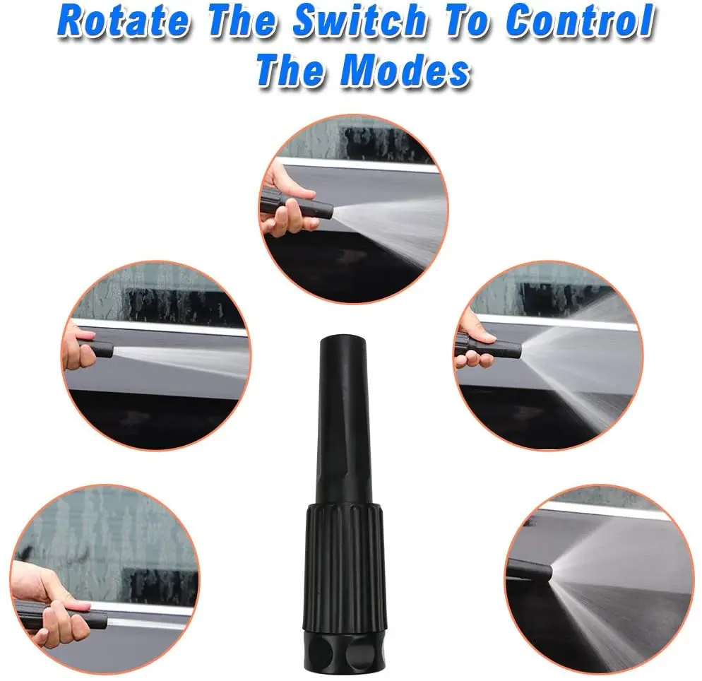 Winslow & Ross 50ft 75ft stainless steel gardening water hose reel nozzle flexible garden hose