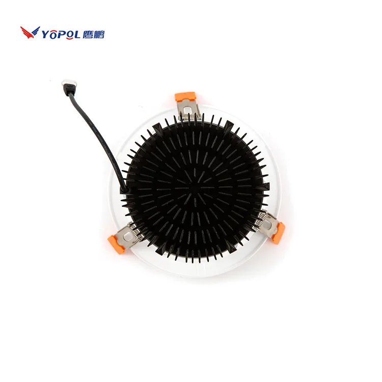 Commercial Down Light 7w 12w 20w 30w 40w 50w 70w Anti Glare Cob Ceiling Recess Dimmable Led Downlight Aluminum Modern 80 50000