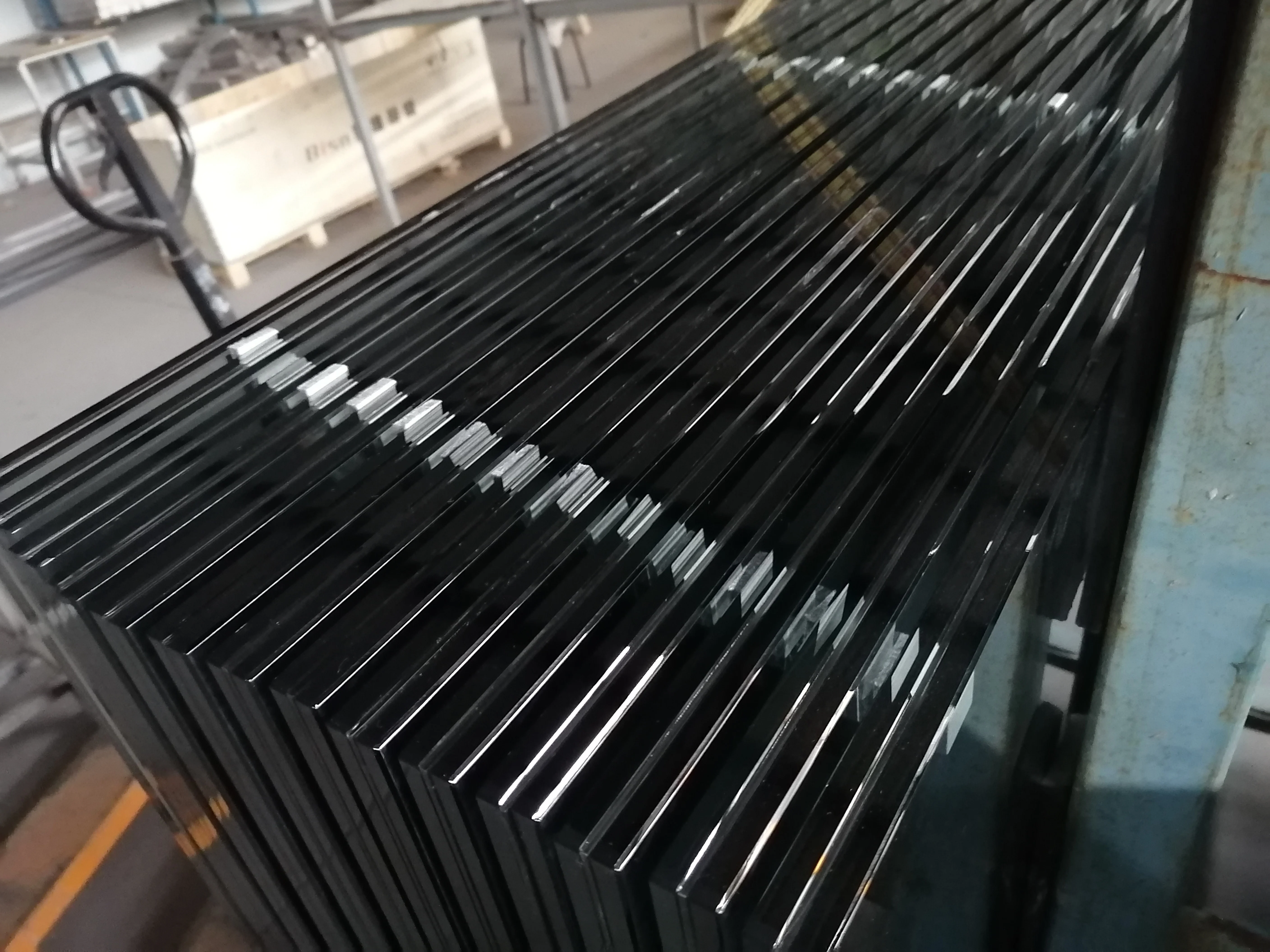 clear temper laminated doom glass