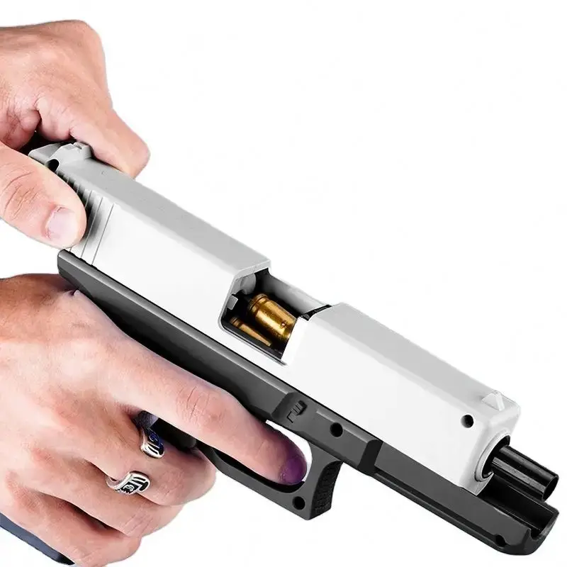 2024 hot selling toy guns soft bullet wholesale golden plastic toy pistol supplier shipping forwarder for guns