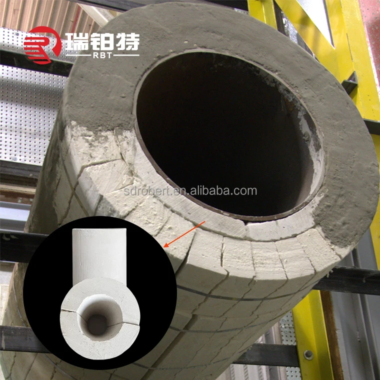 Factory Making Corrosion-Resistant, Waterproof Calsil Pipe Used for All Kinds of Industrial Pipeline Insulation