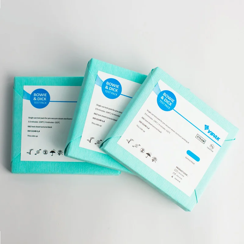 Bowie&Dick Autoclave Test Pack for pre-vacuum steam sterilizers