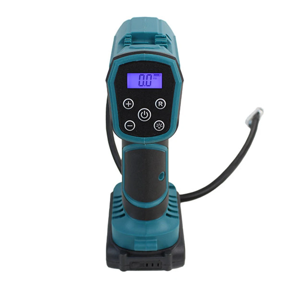 HANGLOI Customized Inflator 20V Battery 120PSI Car Bike Air Compressor Pump Digital Portable Tyre Cordless Inflator