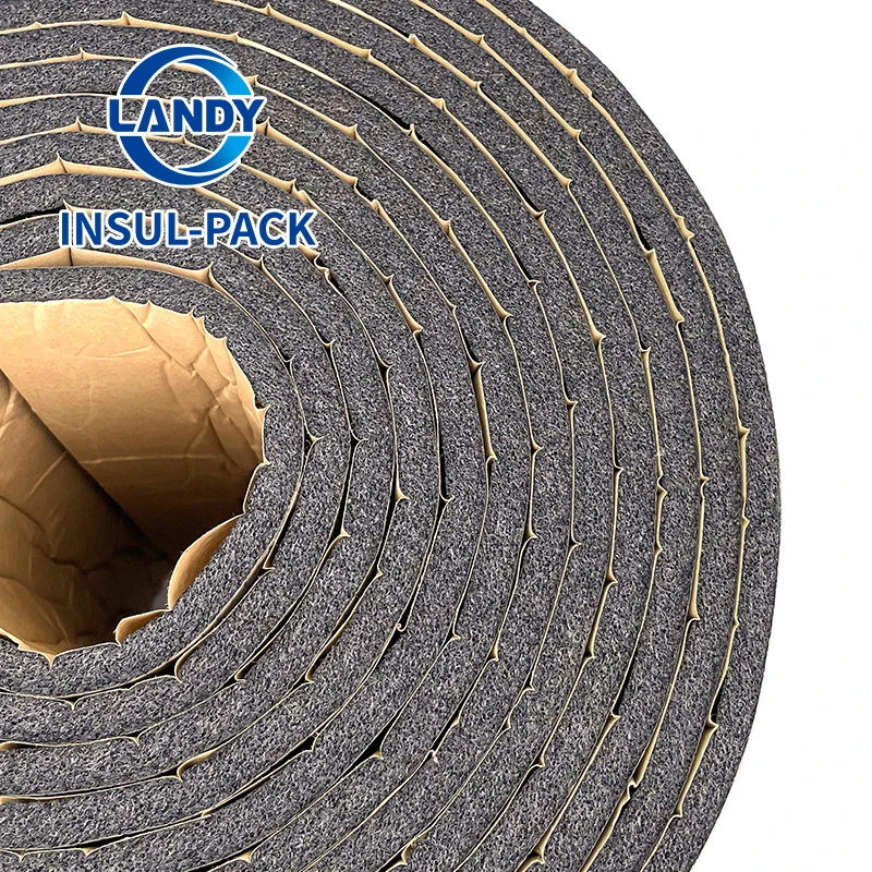 Silver Foil Vapour Barrier Faced Sound Xpe Foam Self Adhesive Insulation