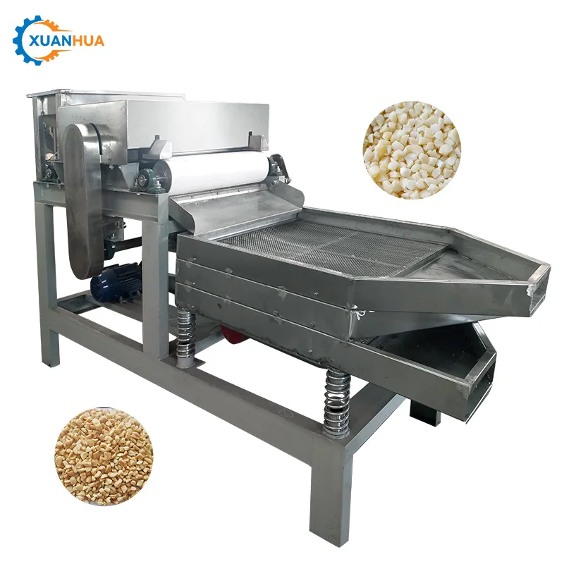 new product almond breaking crusher betel nuts cutting cashew nut chopper machine