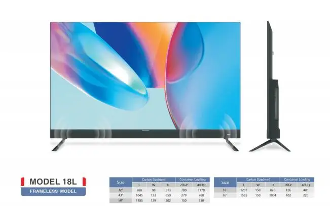 Big Screen TV For 43 Inch Smart High Quality  Wholesale  Good Price LED  Television