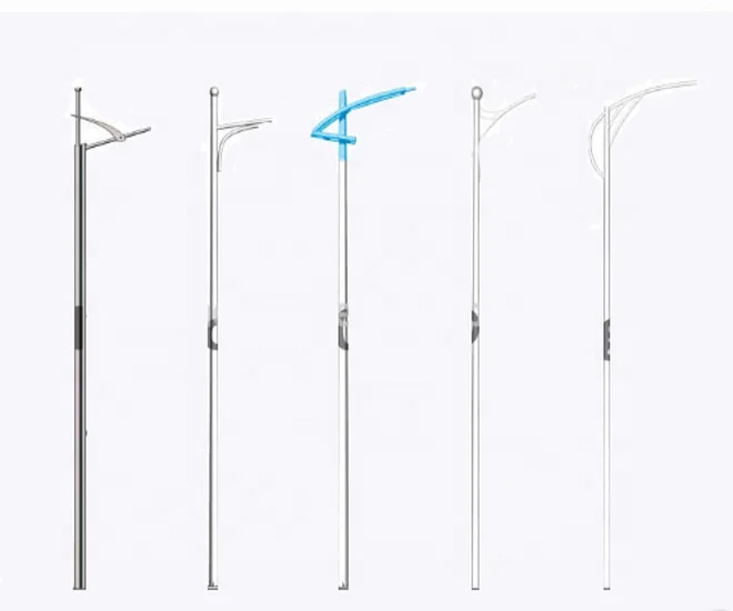 
China Manufacturer Factory Price 2M To 30M Cast Aluminum Street Light Pole 