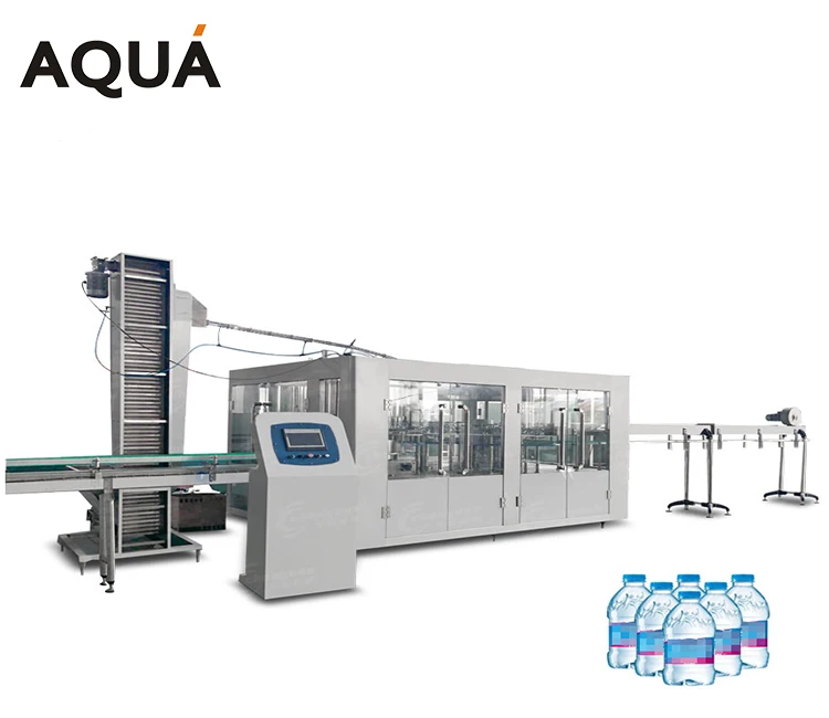 CE Certification Complete water bottling plant / 3 in 1 water Filling Plant
