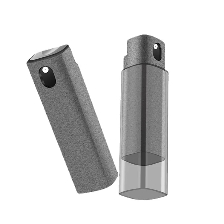portable newest 2 in 1 phone screen cleaner spray 2 in 1 cleaning phone touch screen mist screen cleaner