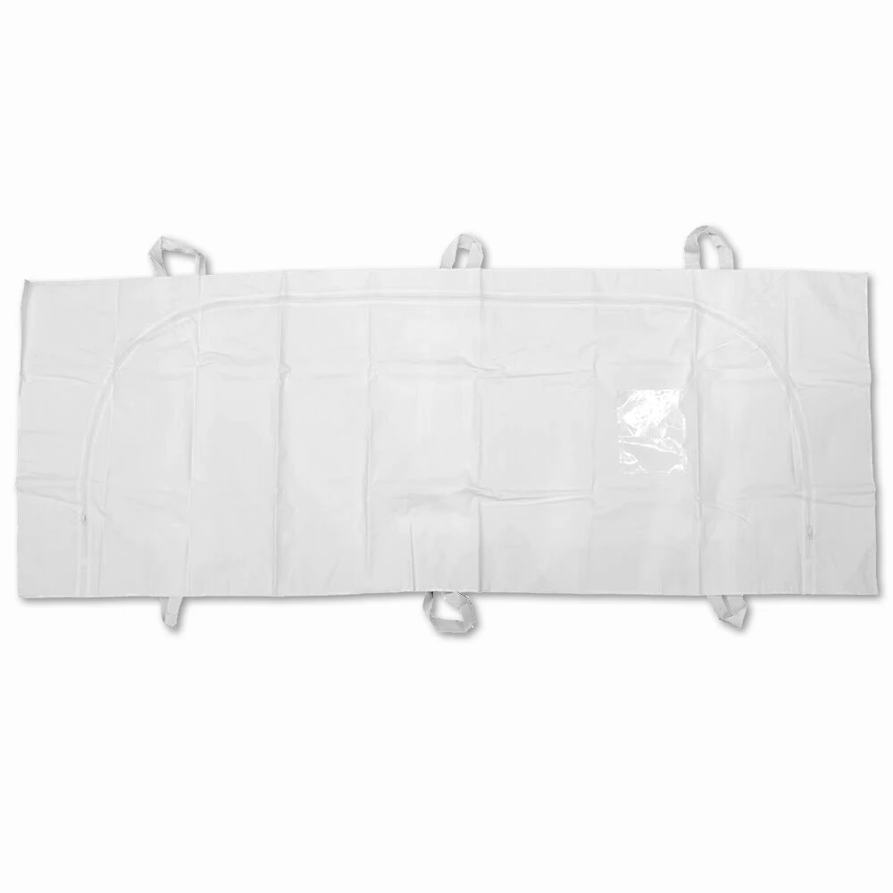 
Disposable Leak-Proof PEVA Dead Body Bag With Handles Waterproof Corpse Bag 