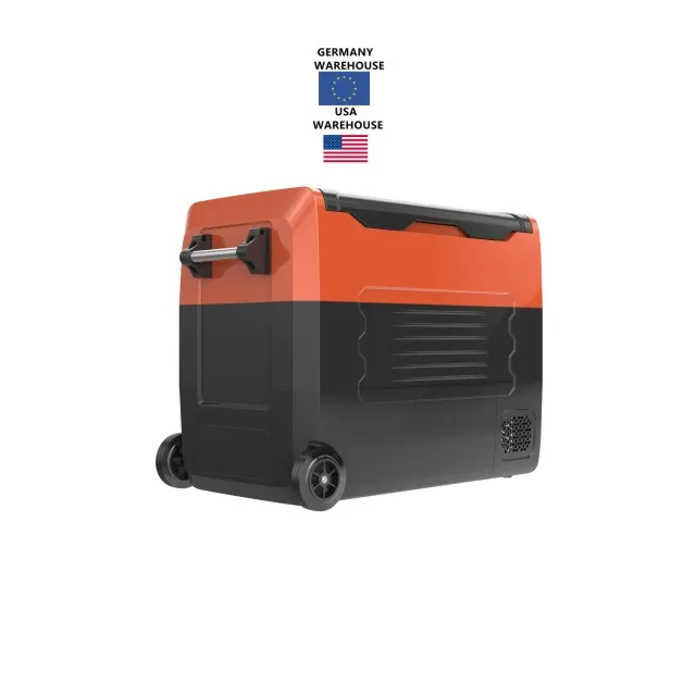 2021 home car use portable app control 50l Refrigerator car compressor fridge compressor car refrigerator