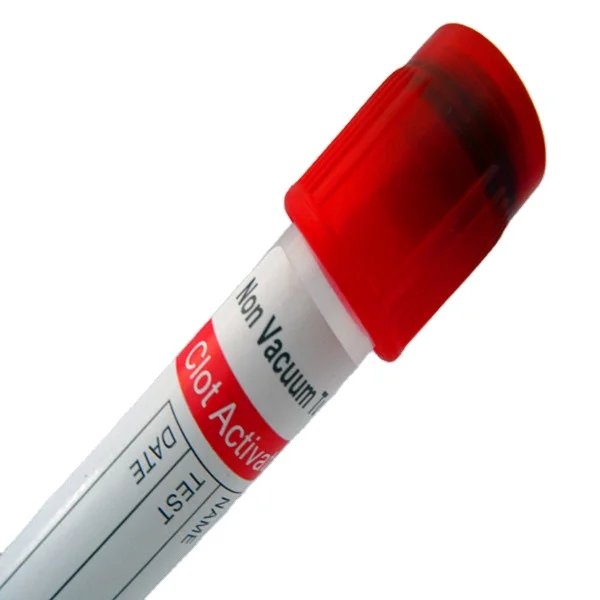 Disposable Medical vacuum blood collection Tube Clot Activator manufacturer