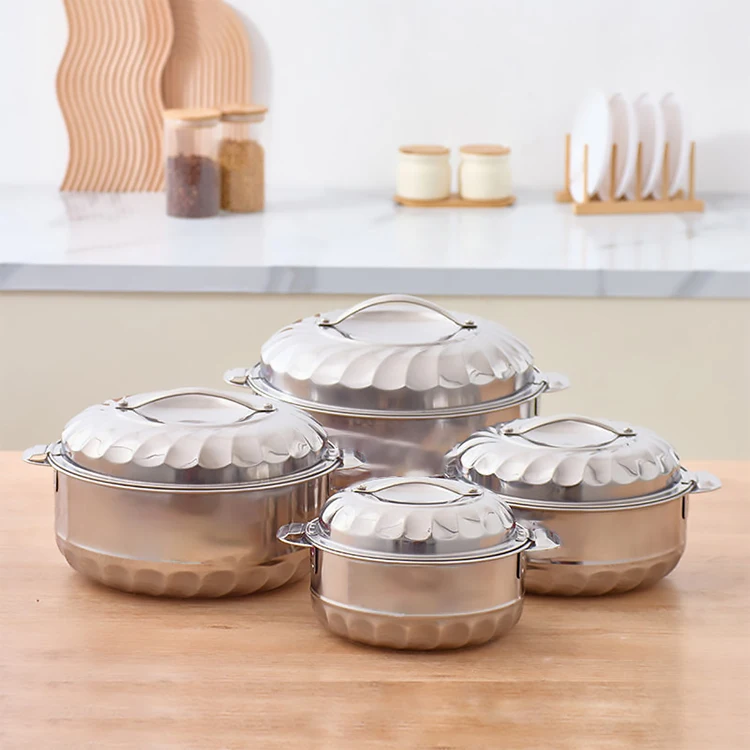 Casseroles Fresh Box Insulated Pot Hotpot Thermal Insulation Thermos Portable Flask Food Warmer Storage Container Set with Lids