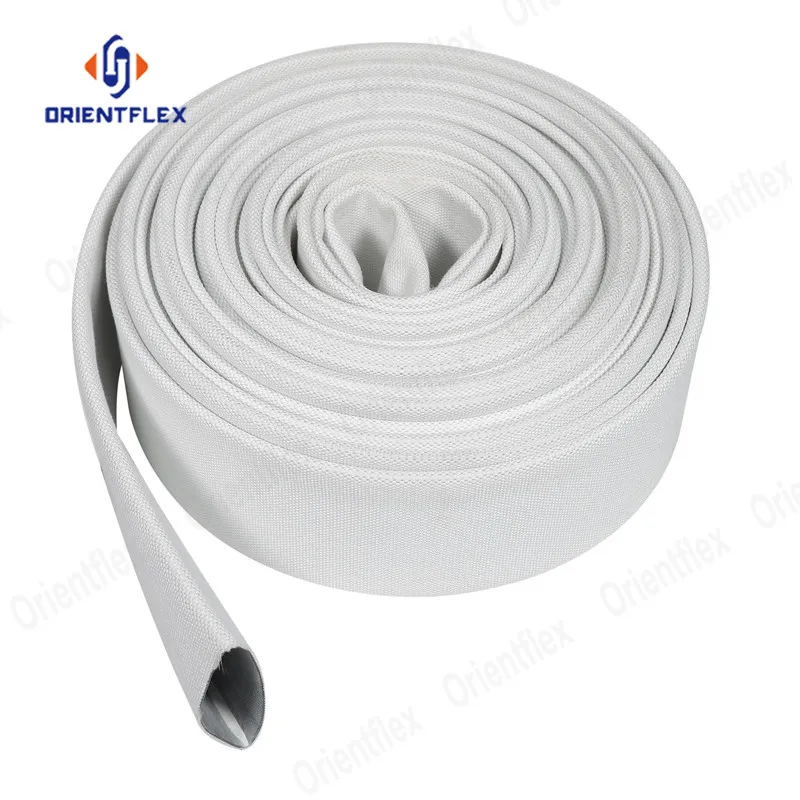 PU high pressure black 1.5 4 pvc rubber layflat fire hose manufacturer price