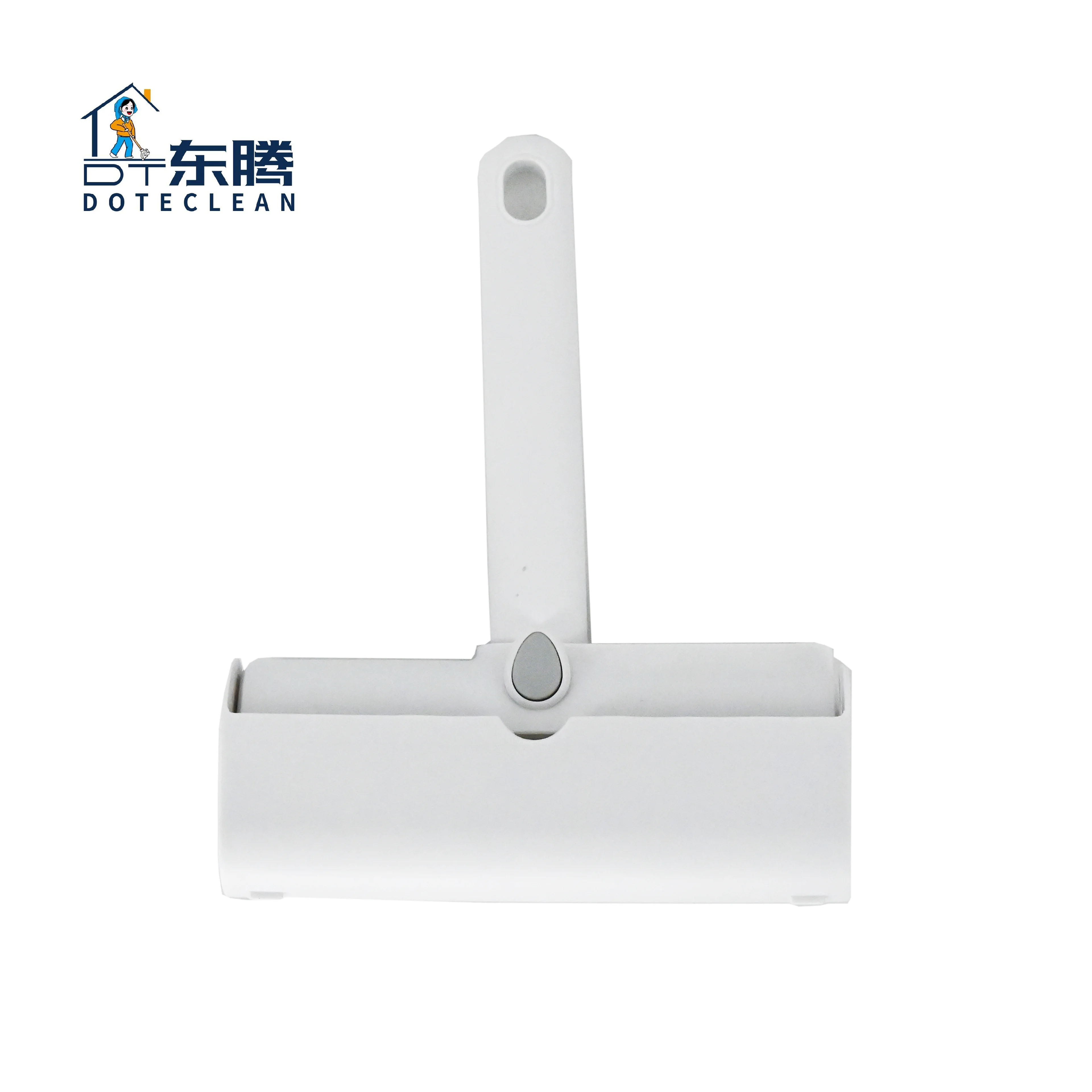 New design Lint Roller with Folding handle  portable electrostatic hair clothes remover brush household sofa floor suction